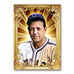 Ted Lyons Signed Golden Icon Art Card 01/20