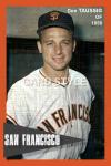 Don Taussig 1958 San Francisco Giants Color Print