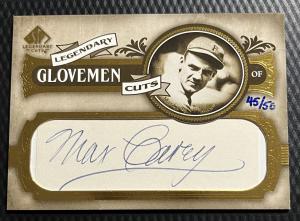 2005 Max Carey Pirates Autograph #GL-MC 45/50