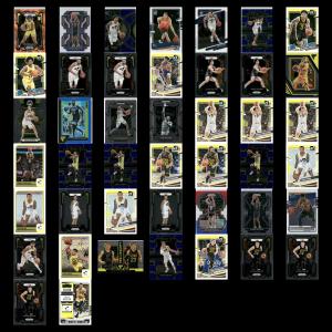 Utah Jazz Basketball Card Lot Prizms & Rookies
