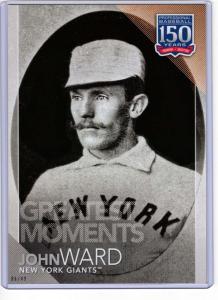John Ward 2019 Topps Update Baseball Card #150/49