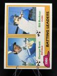 1981 Topps George Brett Royals Card Set