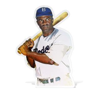 Jackie Robinson Dodgers Glossy Vinyl Sticker