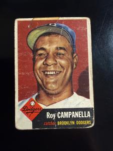 1953 Topps Roy Campanella #27 Sports Card