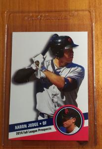 2014 Aaron Judge Fall League Rookie Card