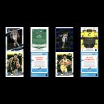 Utah Jazz Basketball Card Lot Prizms & Rookies