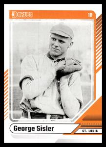 2024 Donruss George Sisler #22 Yellow Flood