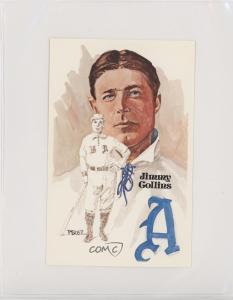 1980 Perez-Steele Hall of Fame Postcard Jimmy Collins