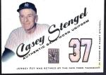 Casey Stengel 2021 Topps Tribute Jersey Card