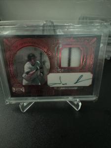 1997 Flair Showcase Jason Giambi Game Used Card