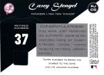 Casey Stengel 2021 Topps Tribute Jersey Card