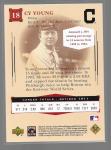 Cy Young Cleveland Spiders 2004 Upper Deck Card