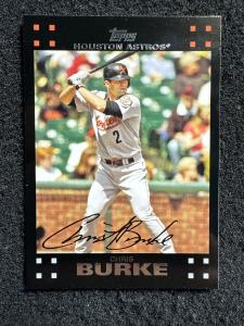 Chris Burke 2007 Topps #362 Baseball Card