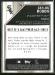 2015 Bowman's Best Carlos Rodon Refractor Card