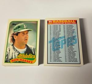 1989 Topps Tiffany Singles - Choose Your Card