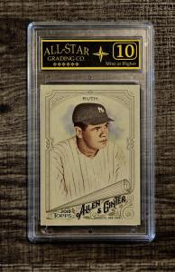 Babe Ruth #3 2018 Topps Allen & Ginter 10
