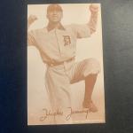 1980 Hughie Jennings Exhibit Hall of Fame Card