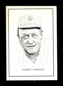 Wilbert Robinson 1950-56 Callahan Hall of Fame Card