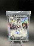 2024 Topps Chrome Jordan Beck RC Mini Diamond Auto