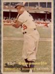 1957 Topps Roy Campanella Baseball Card #210