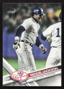 2017 Topps Reggie Jackson Legend Photo Variation Card