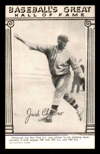 1948 W464 Jack Chesbro Baseball Card - Yankees