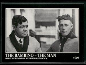 Babe Ruth & Herb Pennock 1992 Megacards #123
