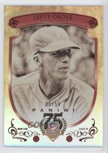 2014 Panini Lefty Grove Red Shield Card 3/50