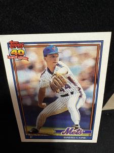 1991 Topps David Cone Card #680
