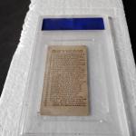 1910 E98 Honus Wagner Orange PSA 1 Card