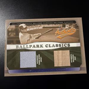 2002 Fleer Authentix Paul Molitor Dual Memorabilia