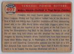 1957 Topps Mickey Mantle Yogi Berra Yankees Card