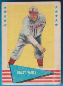1961 Fleer Dazzy Vance Baseball Card #81