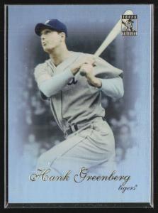 Hank Greenberg 2009 Topps Tribute Detroit Tigers Card