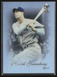 Hank Greenberg 2009 Topps Tribute Detroit Tigers Card