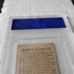 1910 E98 Honus Wagner Orange PSA 1 Card