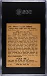 1940 Play Ball Frank Chance Baseball Card SGC 4.5