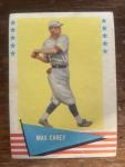 1961 Fleer Max Carey Baseball Card #12