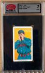 1909-11 T206 Baseball Cards A-L – Graded Selection