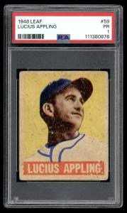 1948 Leaf Luke Appling Chicago White Sox Card