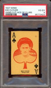 1927 W560 Kiki Cuyler Baseball Card PSA 4