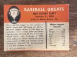 1961 Fleer Max Carey Baseball Card #12
