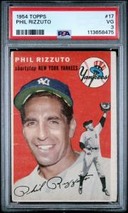 Phil Rizzuto 1954 Topps Baseball Card #17