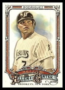 2025 Topps Allen Ginter Ivan Rodriguez SP 309