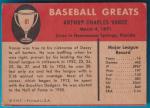 1961 Fleer Dazzy Vance Baseball Card #81