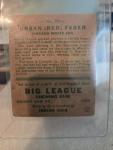 1933 Goudey Big League Urban Faber HOF Card