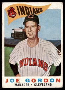 1960 Topps Joe Gordon Cleveland Indians Card #216