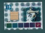 2004 Topps Pristine Mark Teixeira Bat Relic Card