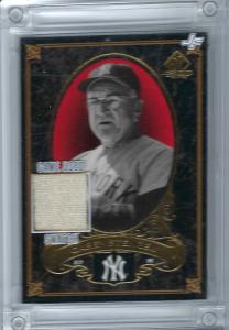 Casey Stengel Upper Deck Jersey Fusion Card