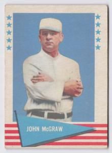 1961 Fleer John McGraw Baseball Card #60